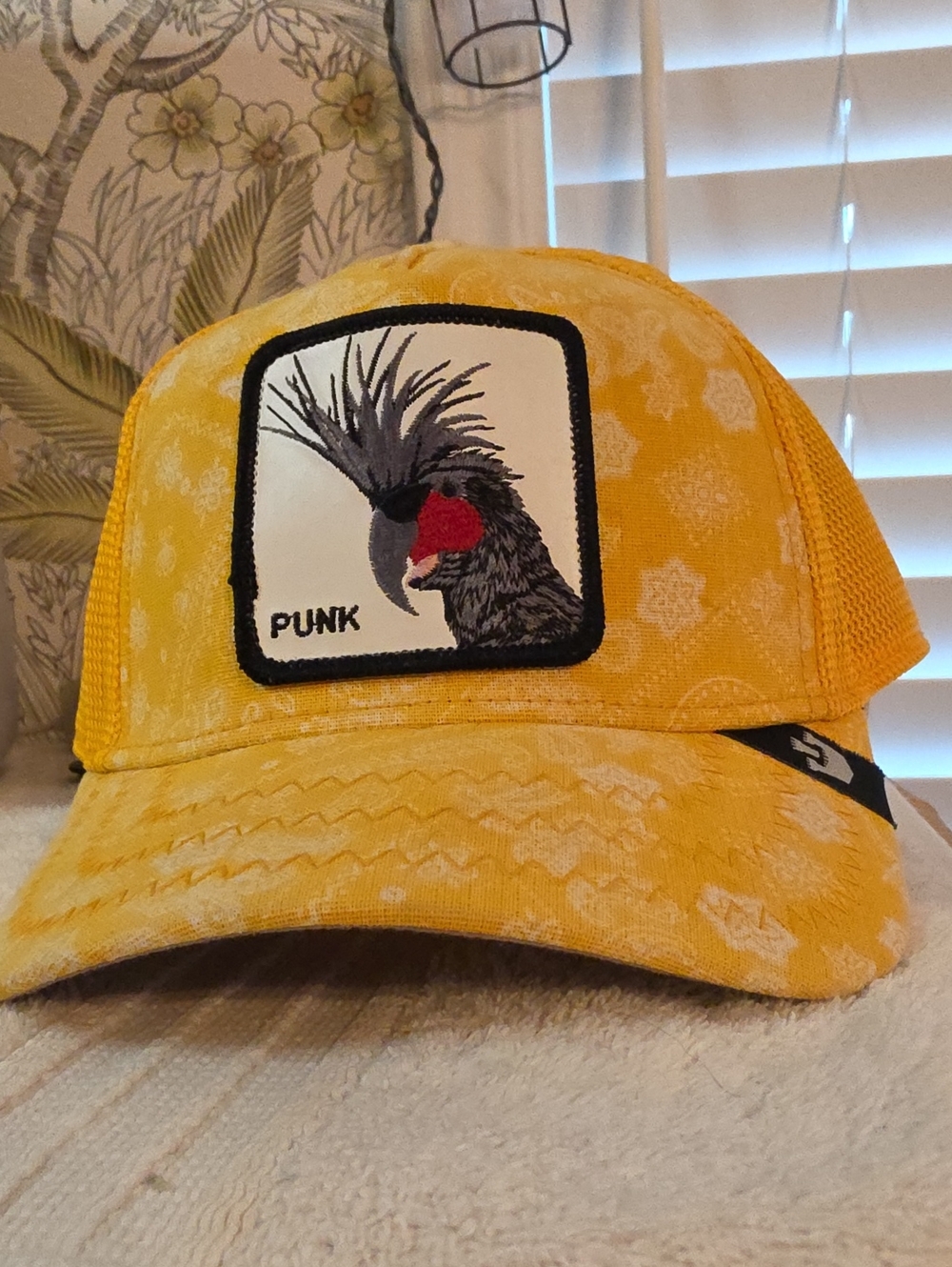 Goorin Bros Yellow The Farm Patch Trucker Hat